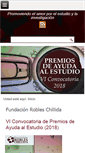 Mobile Screenshot of fundacionrobleschillida.com